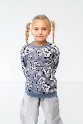 Комплект для дівчаток з 2-х світшотів 